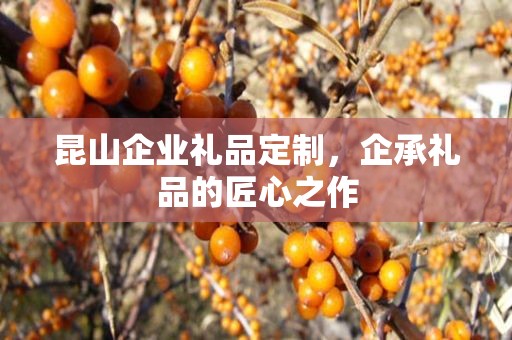 昆山企业礼品定制，企承礼品的匠心之作